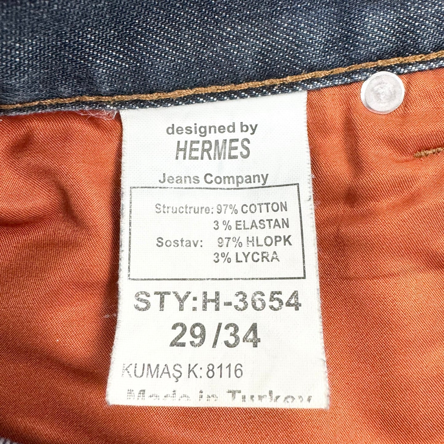 Blugi Hermes - W29/L34