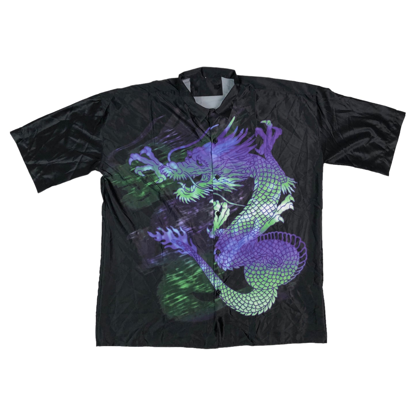 Cămașă Dragon Print - XXL