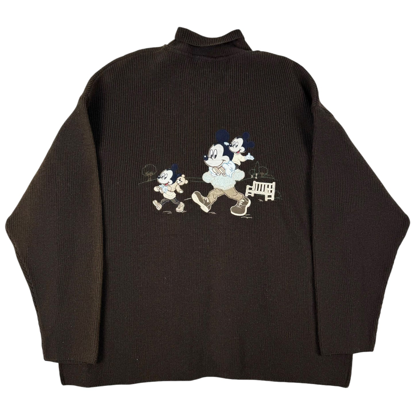 Pulover Disney Vintage 90s 50% Lână - L