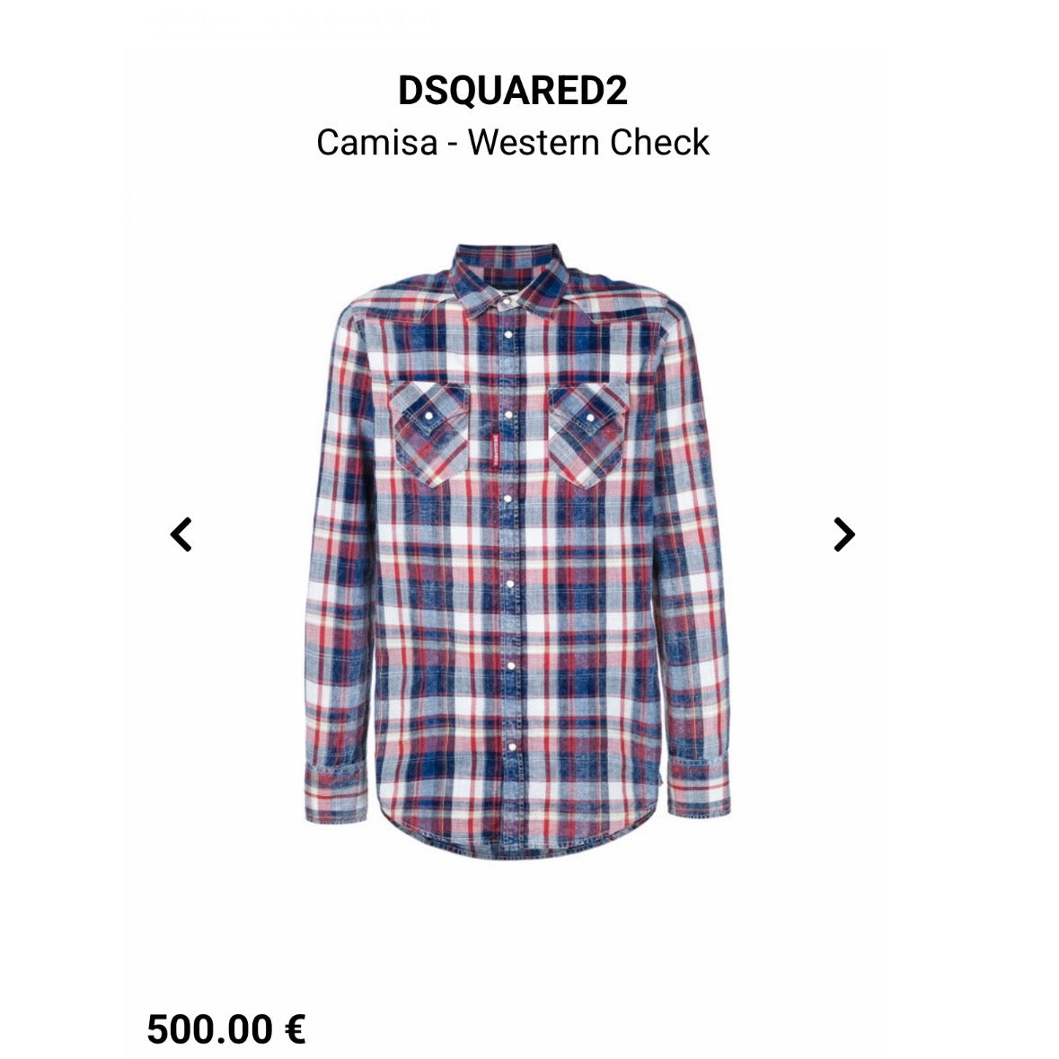 Cămașă Dsquared2 - XL