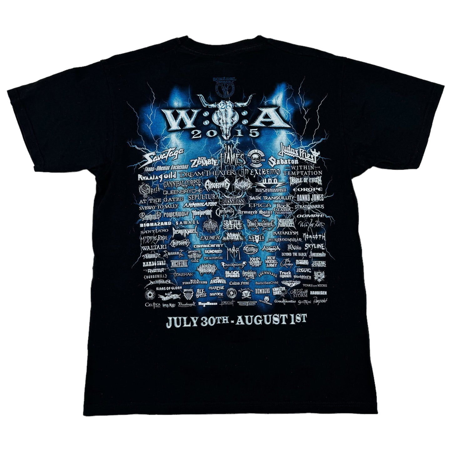 Tricou Wacken Vintage Din Anul 2015 - M
