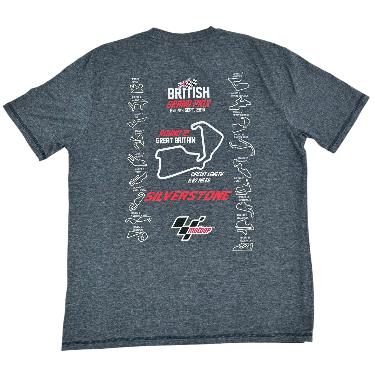Tricou British Grand Prix Din Anul 2016