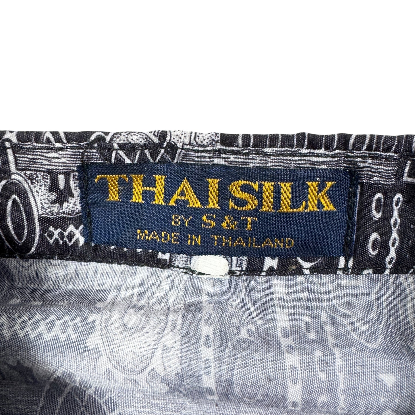 Cămașă Thaisilk Vintage 100% Mătase - XL