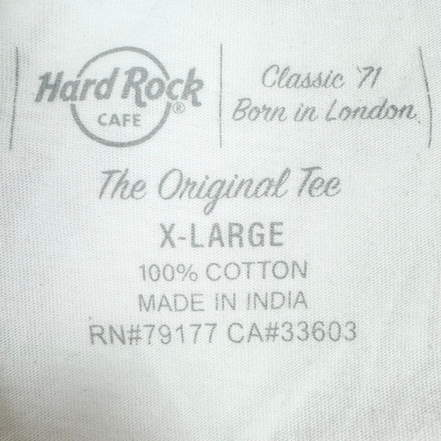 Tricou Hard Rock Cafe - XL