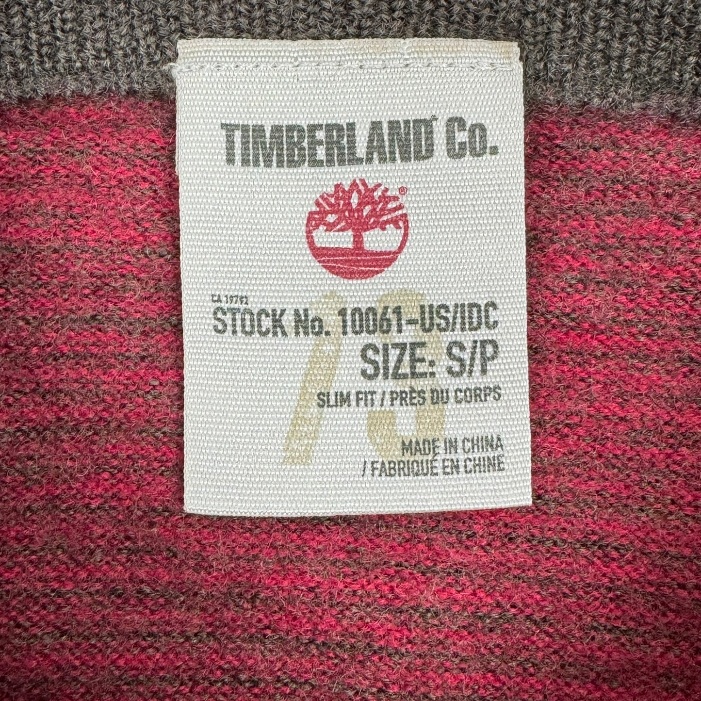 Pulover Timberland 100% Lână - S