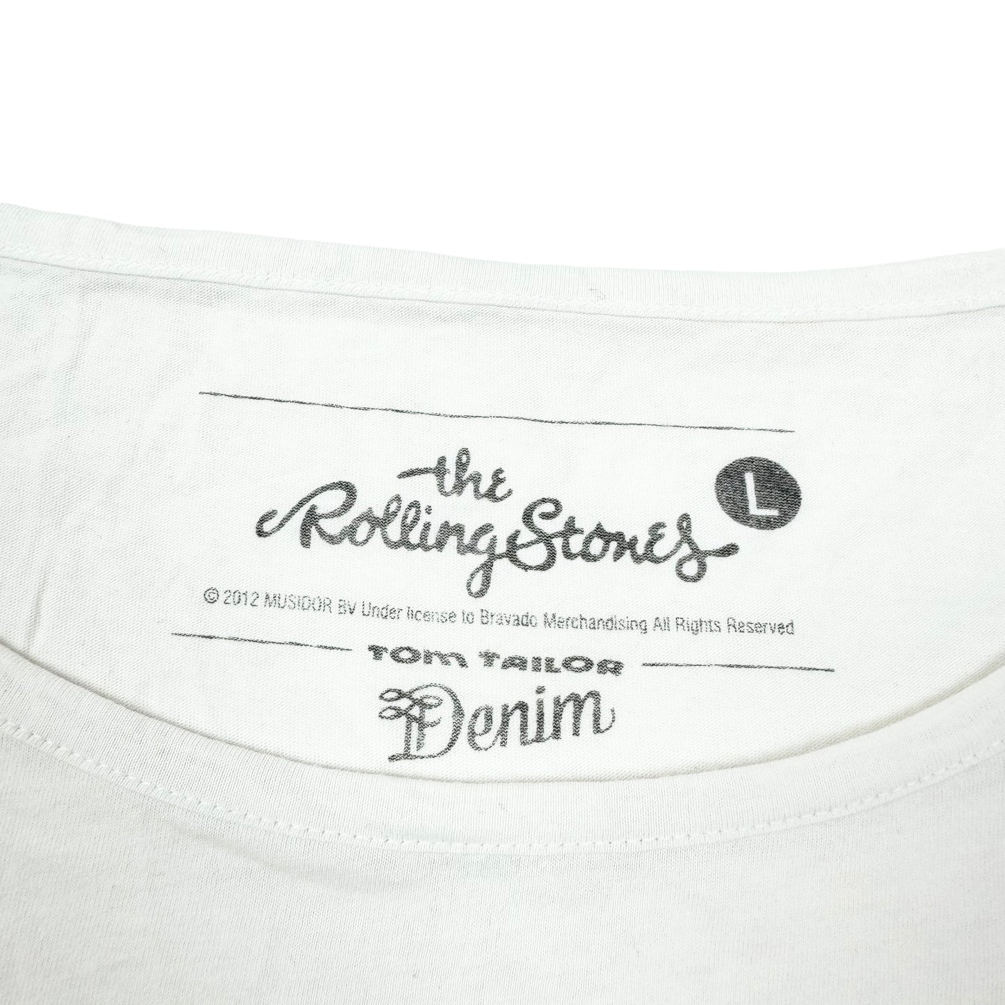 Tricou TheRollingStones Vintage Din Anul 2012 Femei - L