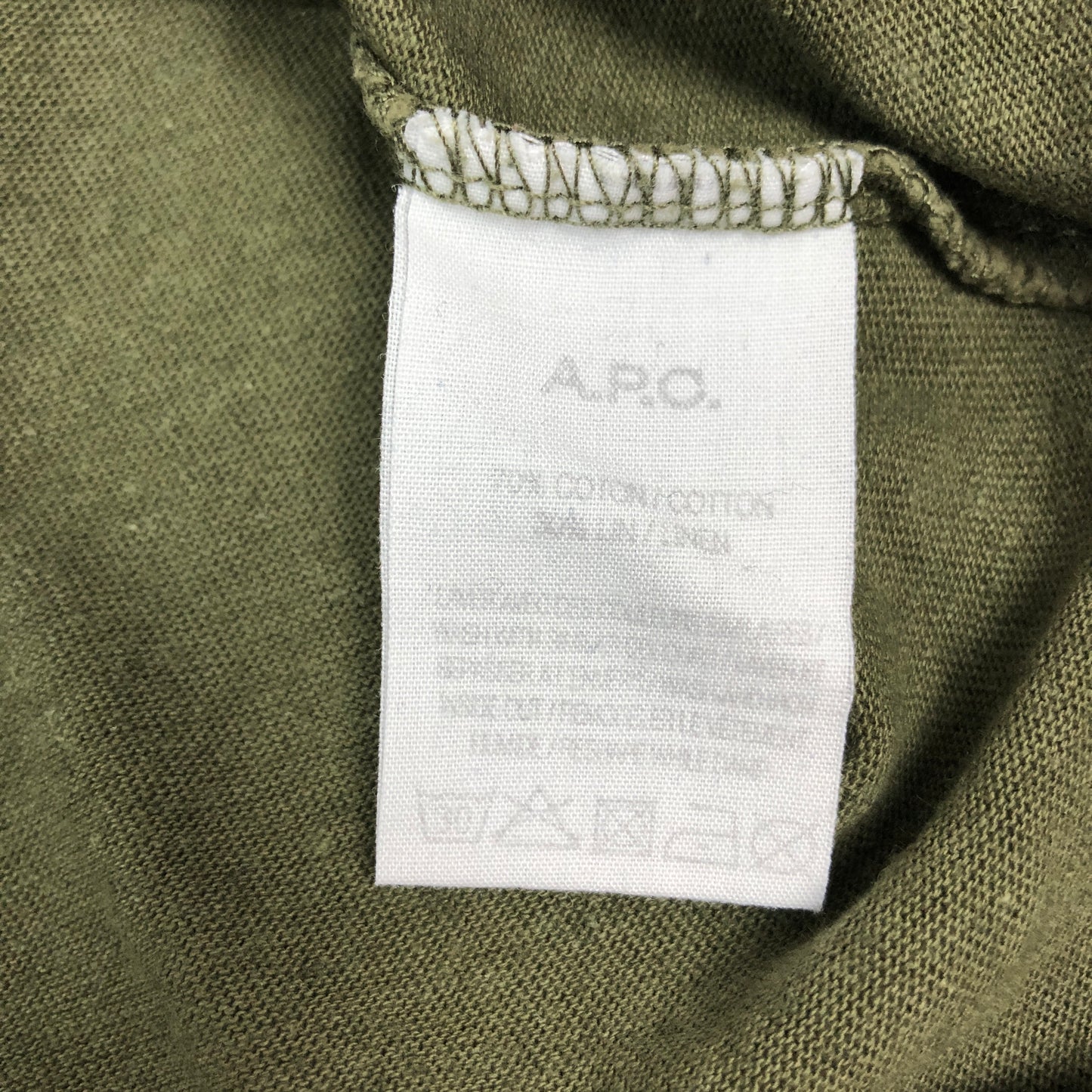 Tricou A.P.C - L