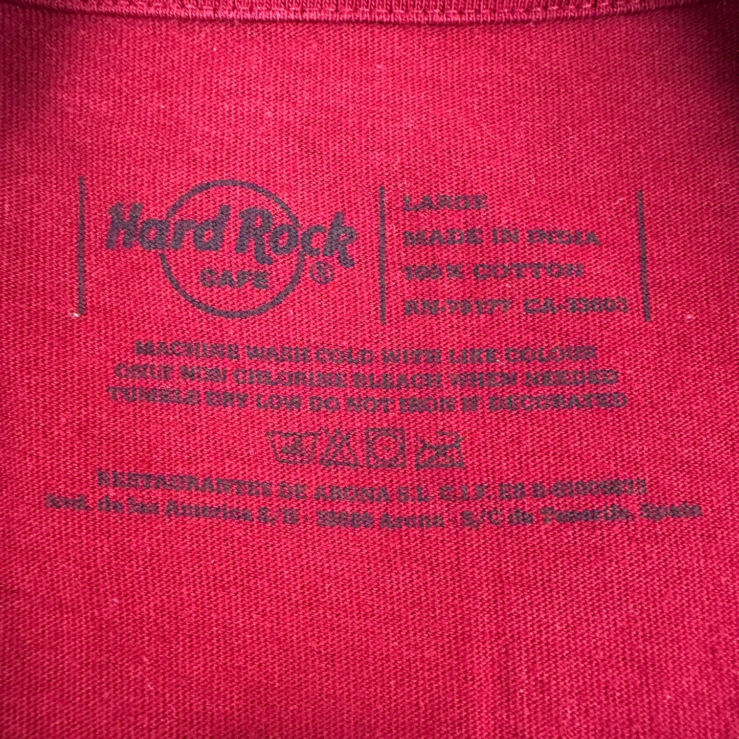 Tricou Hard Rock Cafe Vintage - L