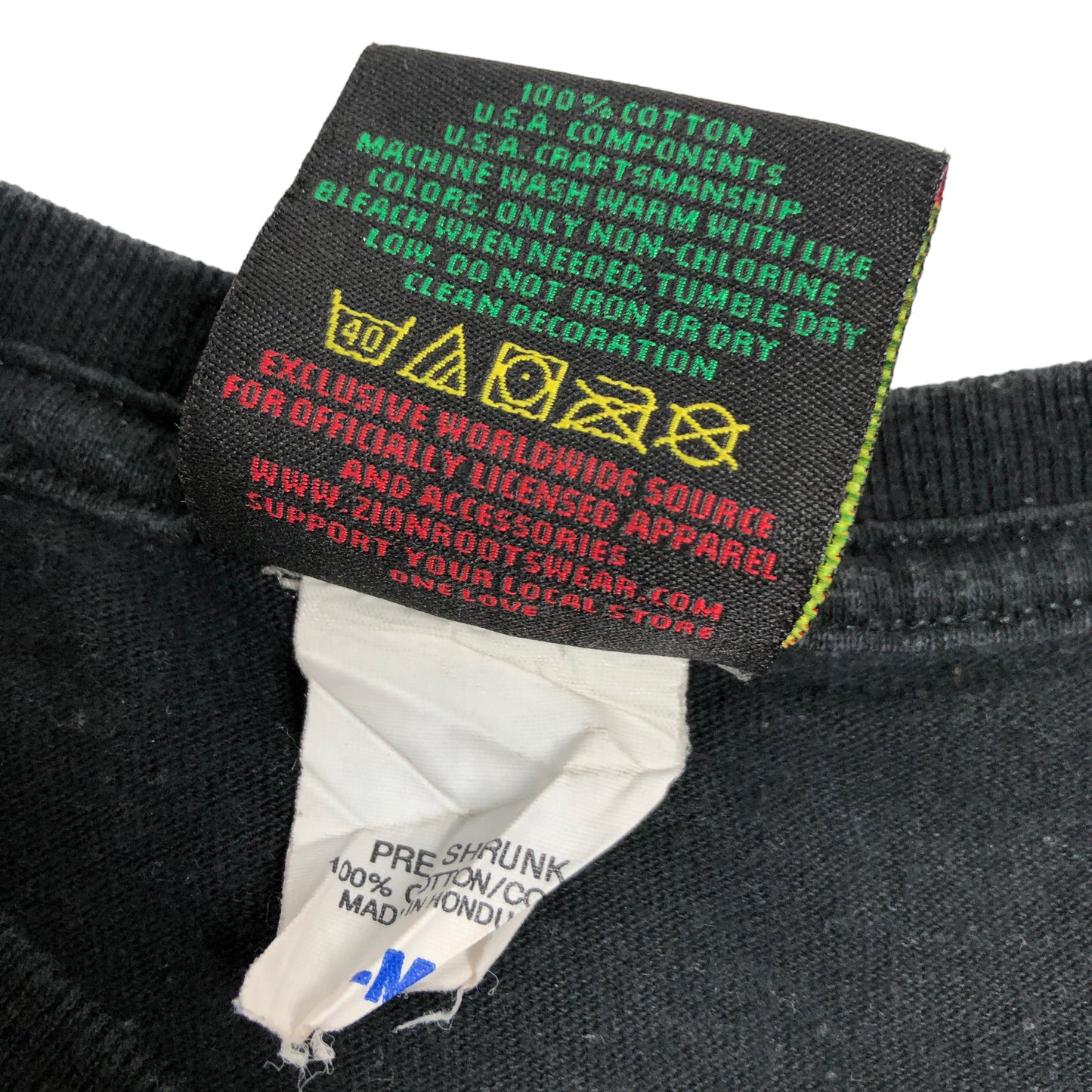 Tricou Bob Marley Single Stitch Vintage Din Anul 2005 - M