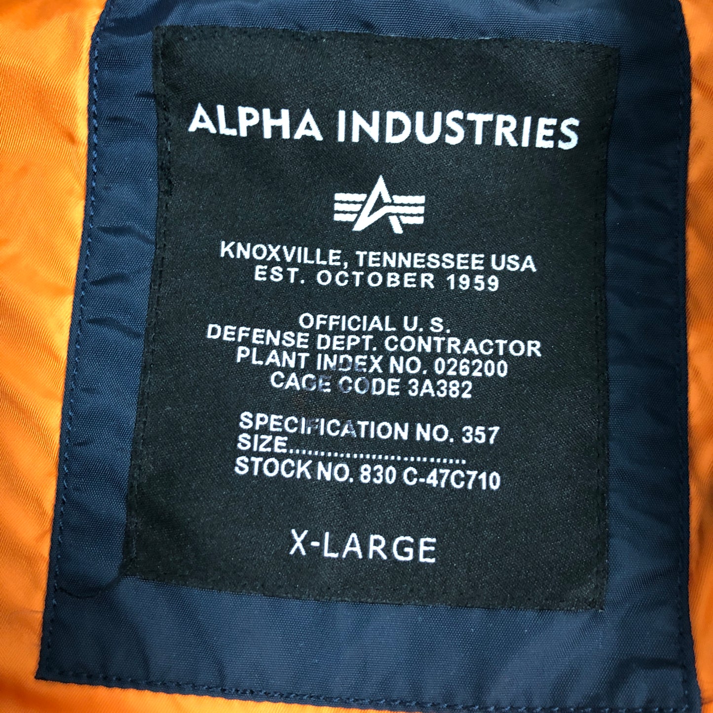 Jachetă Alpha Industries - XL