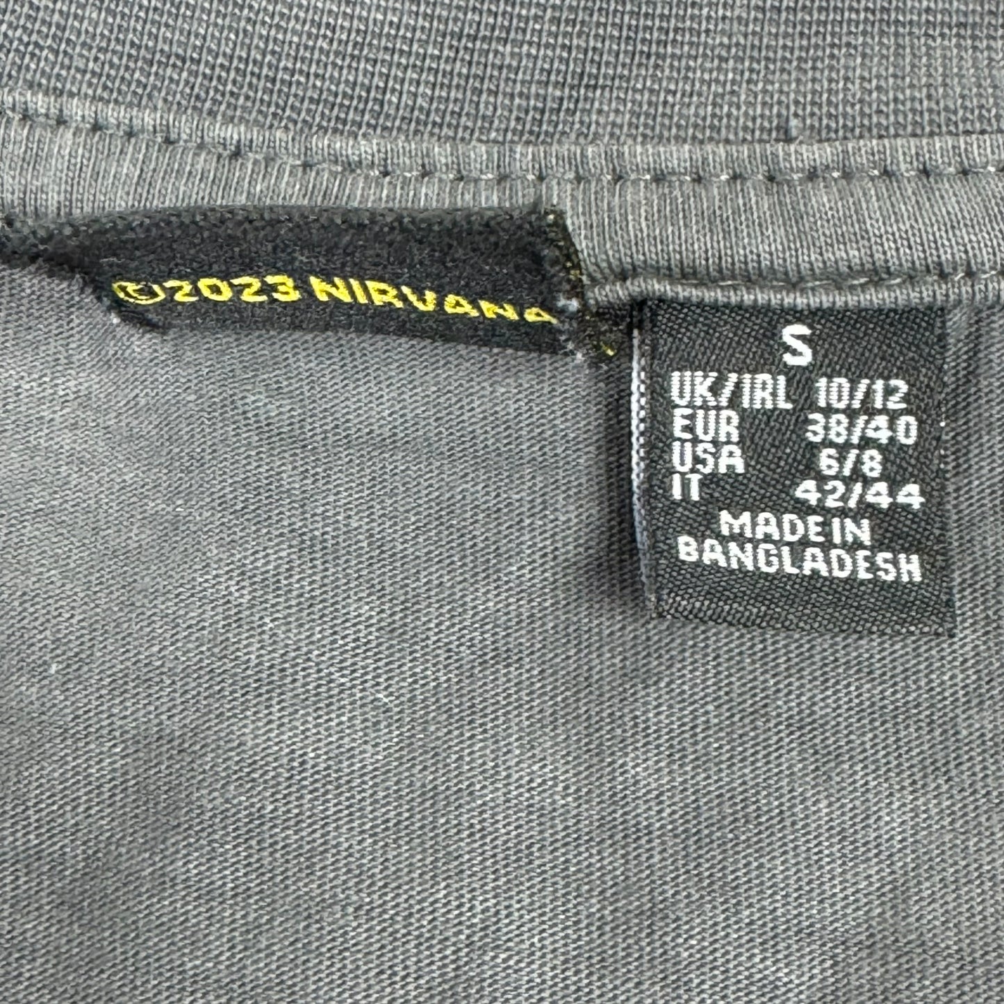 Tricou Nirvana Din Anul 2023 - S