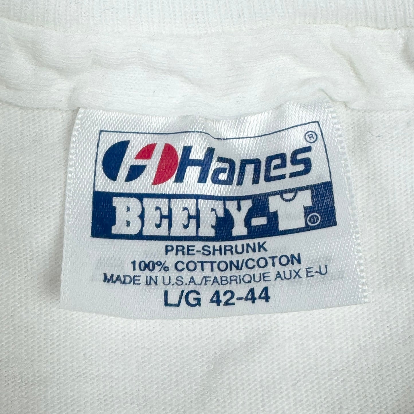 Tricou Hanes Single Stitch Vintage - L