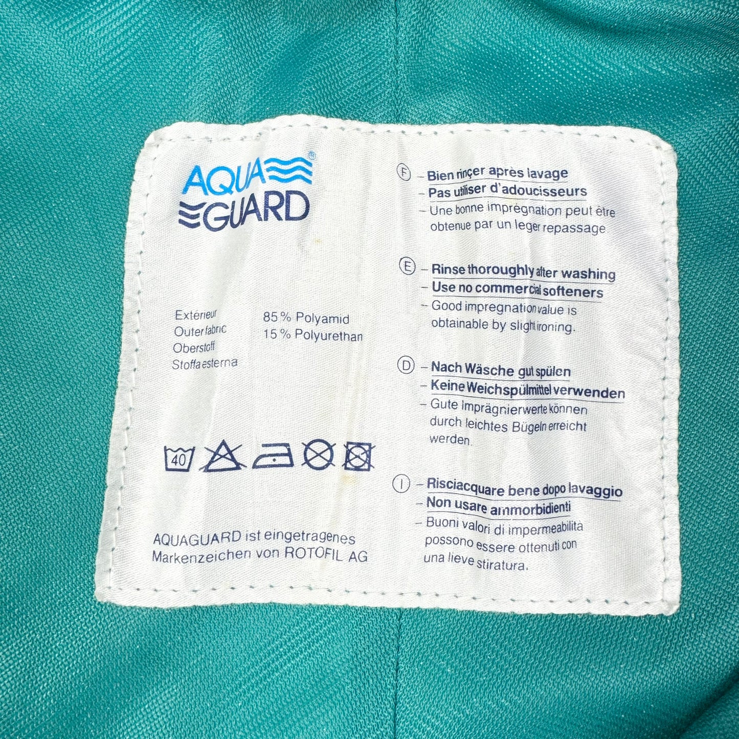 Jachetă AquaGuard Vintage - L