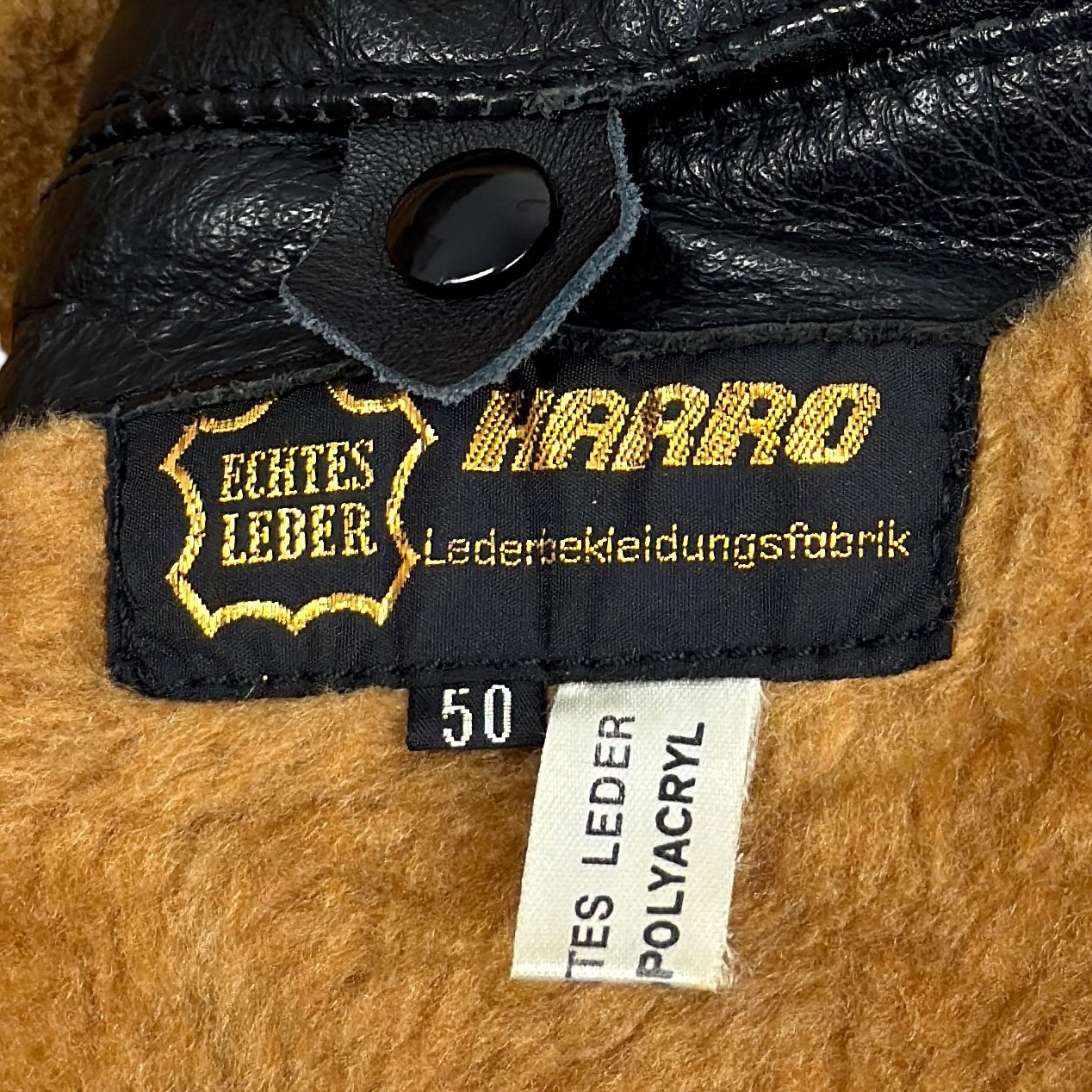 Geacă HARRO Motorcycle Vintage 100% Piele - M