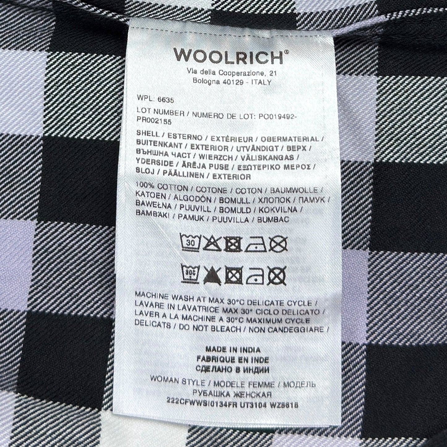 Cămașă Flannel Archive Woolrich - S