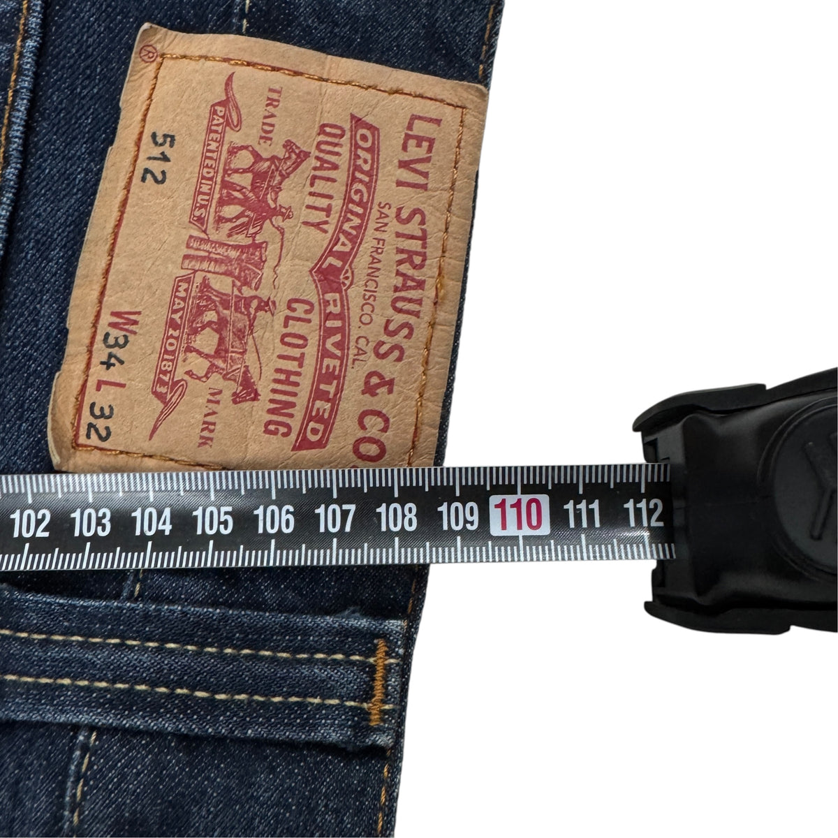 Blugi Levi's 512 Vintage - W34/L32