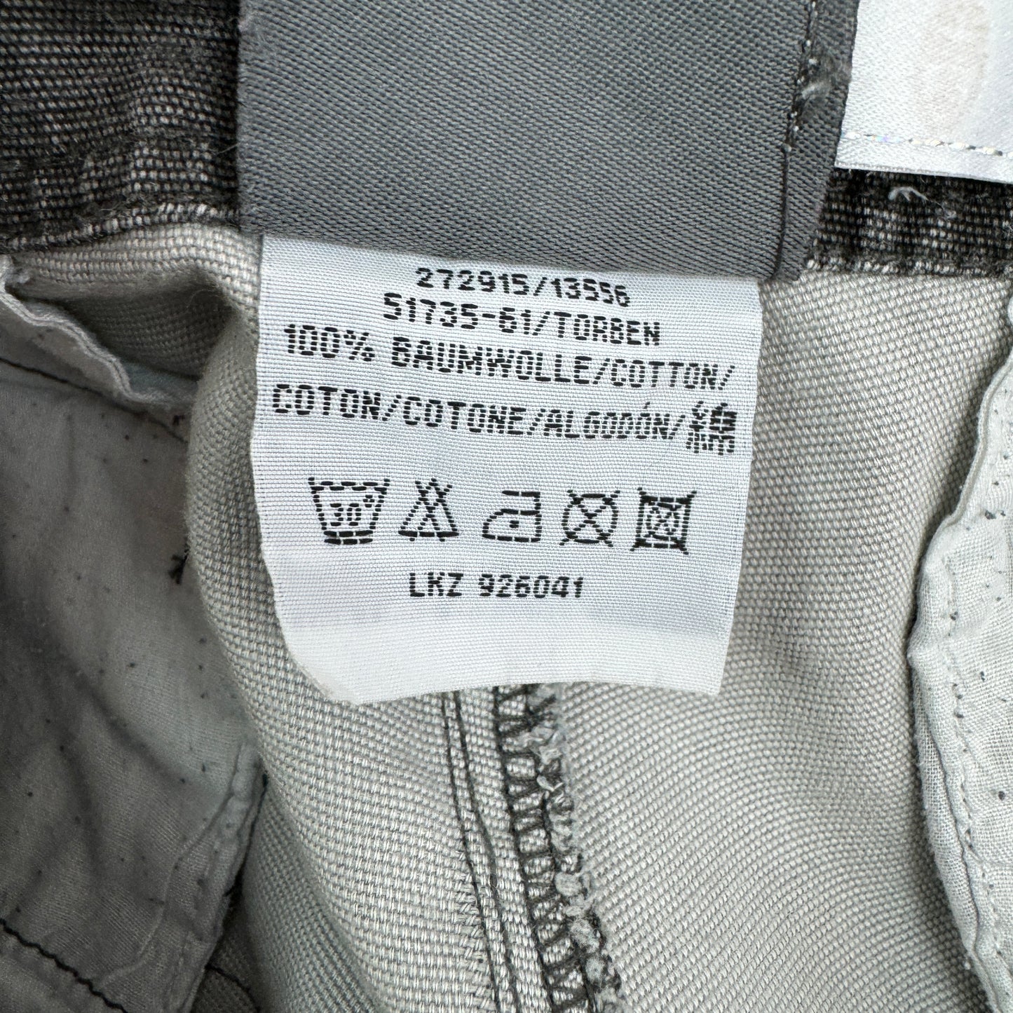 Blugi Trei Sferturi Cargo Plusminus Vintage - L