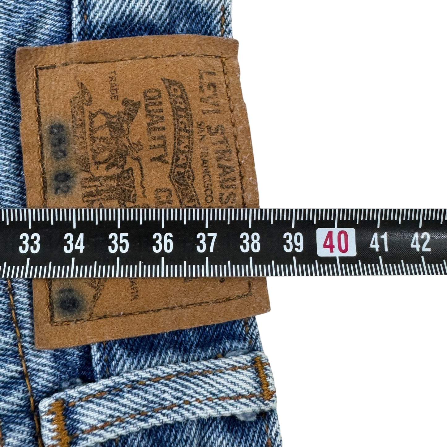 Fustă Levi's Orange Tag Vintage Din Anul 1987 Femei - W26