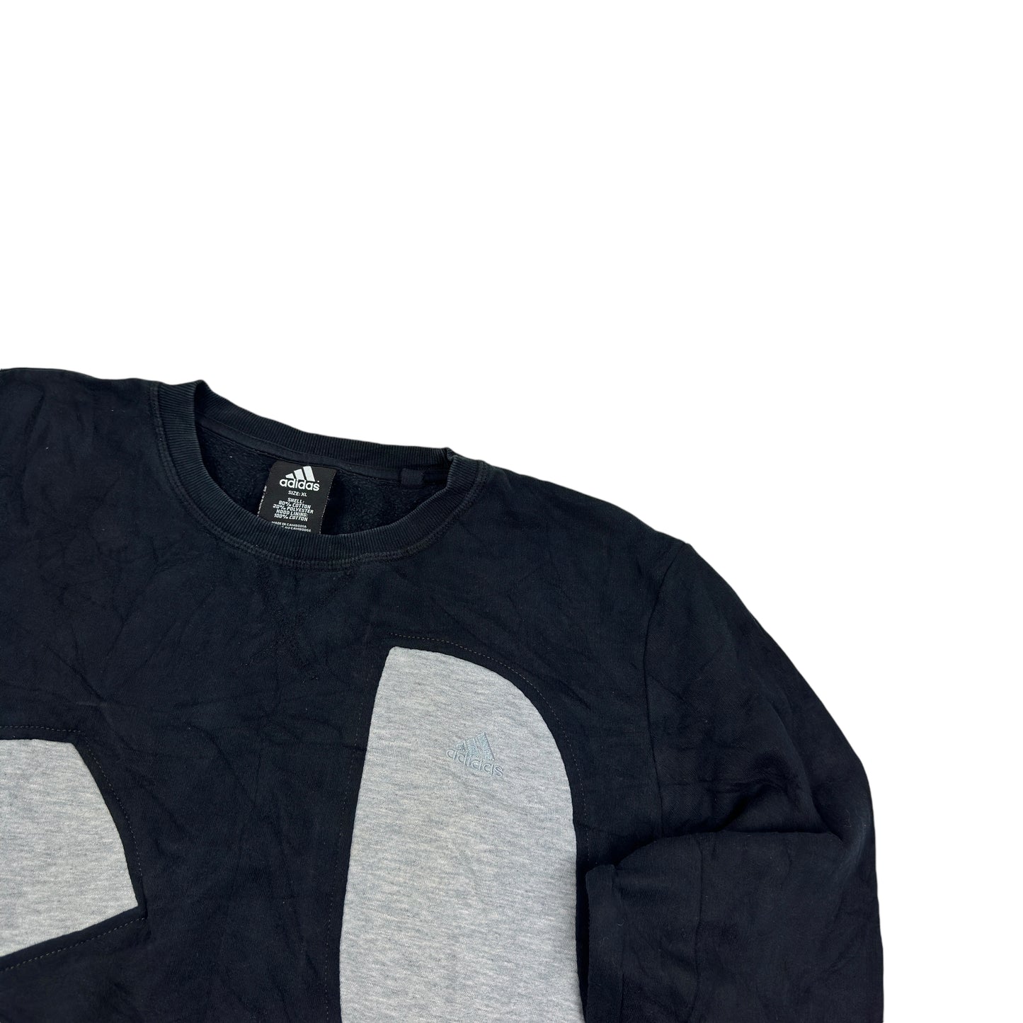 Bluză Custom Reworked Adidas - XXL