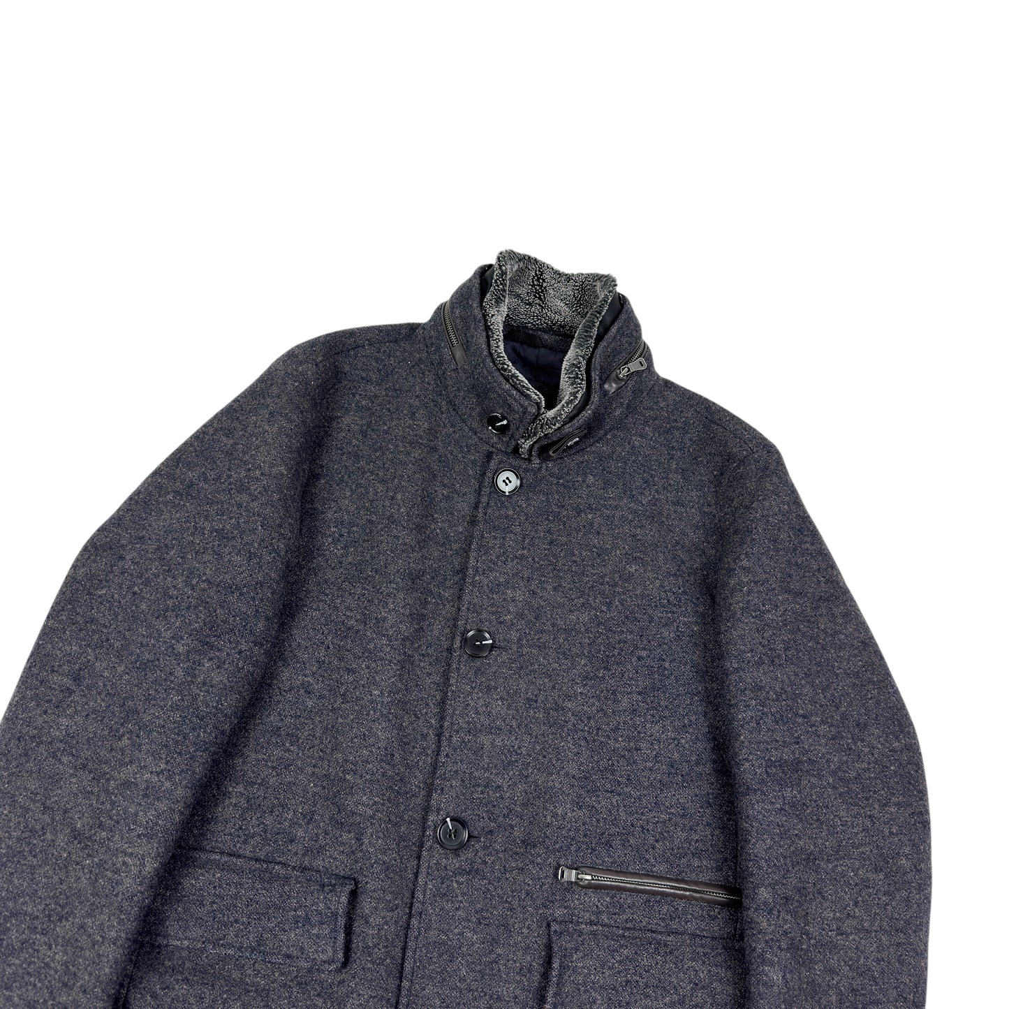 Palton Milestone 54% Lână - L