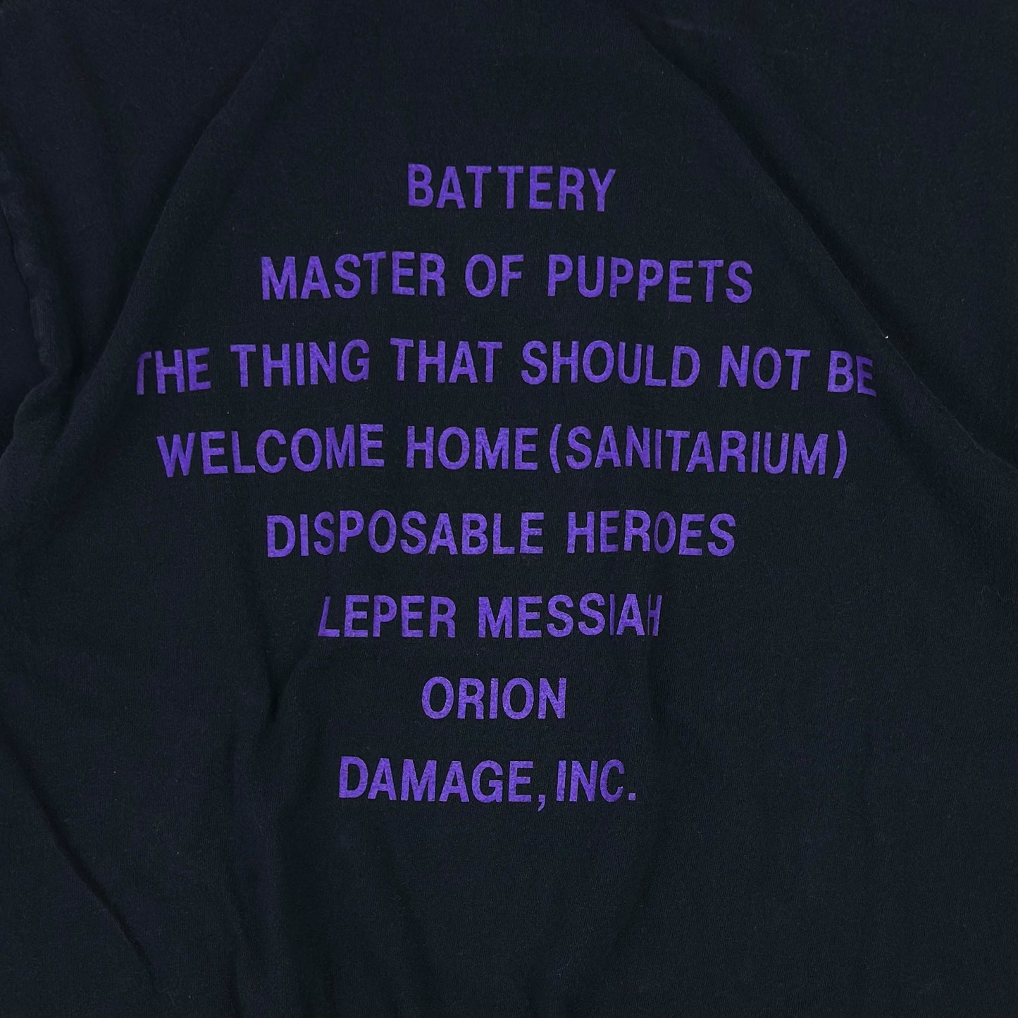 Tricou Metallica Vintage - L