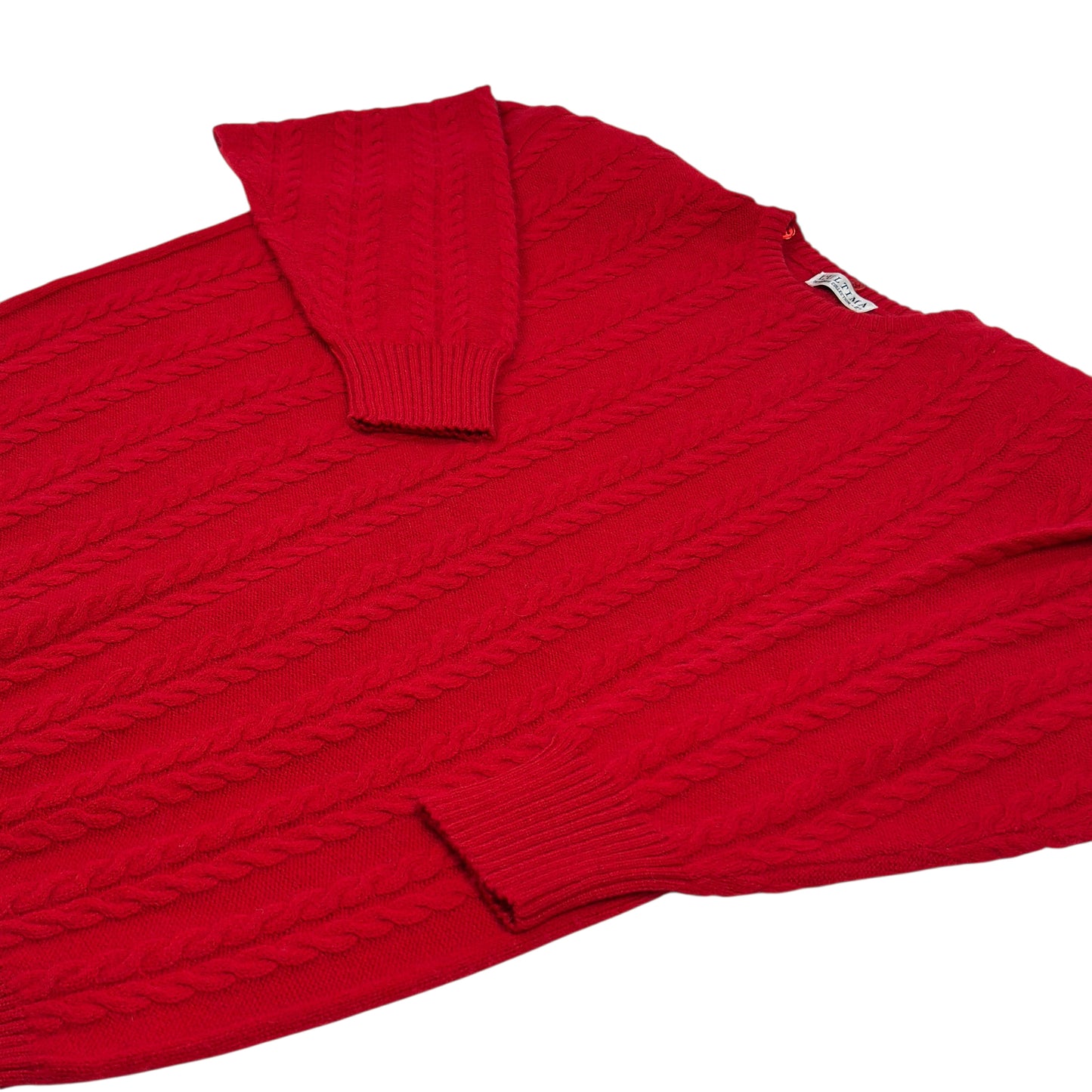 Pulover Lung L'ULTIMA Vintage Femei 70% Lână 20% Angora - XXL