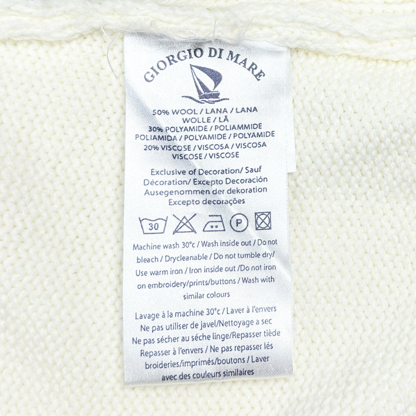 Pulover GiorgioDiMare Femei 50% Lână - L