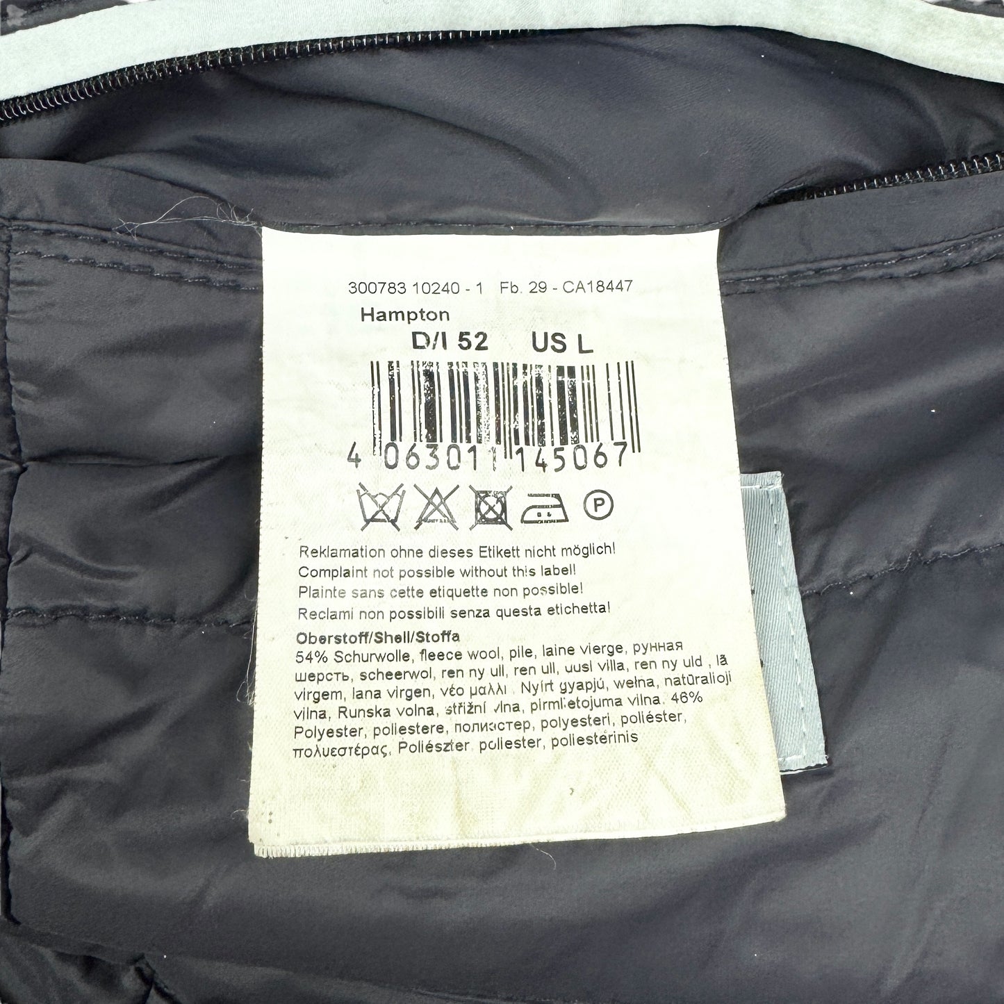 Palton Milestone 54% Lână - L