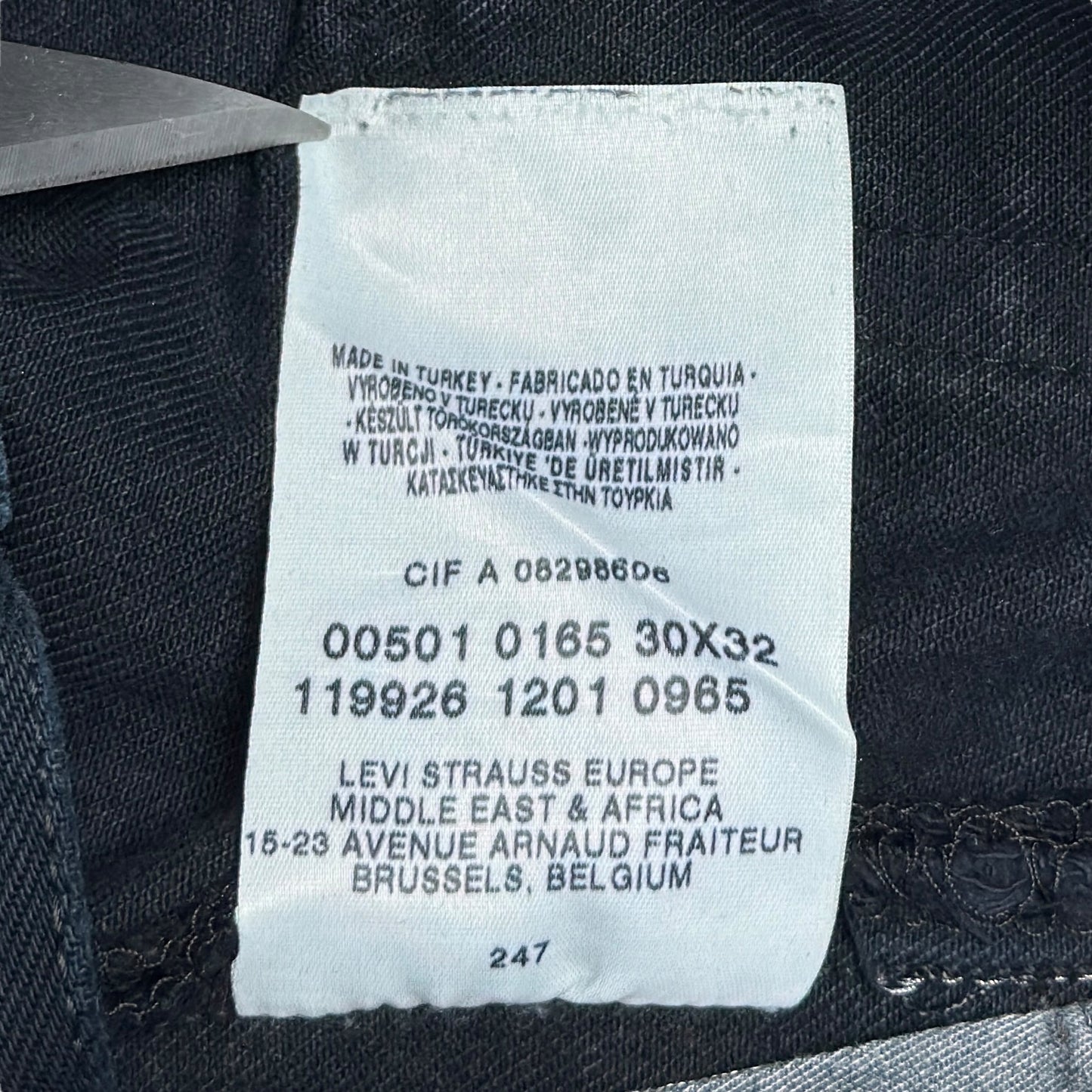 Blugi Levi's 501 Vintage - W30/L32