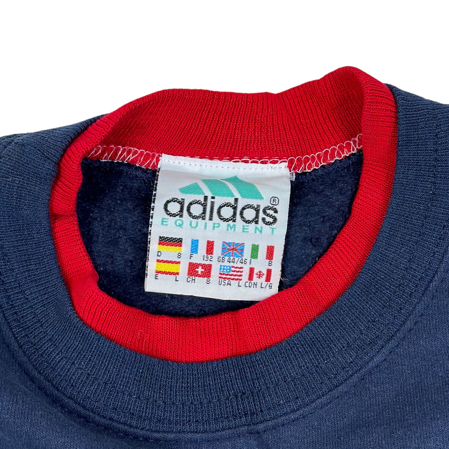 Bluză Custom Reworked Adidas Vintage - L