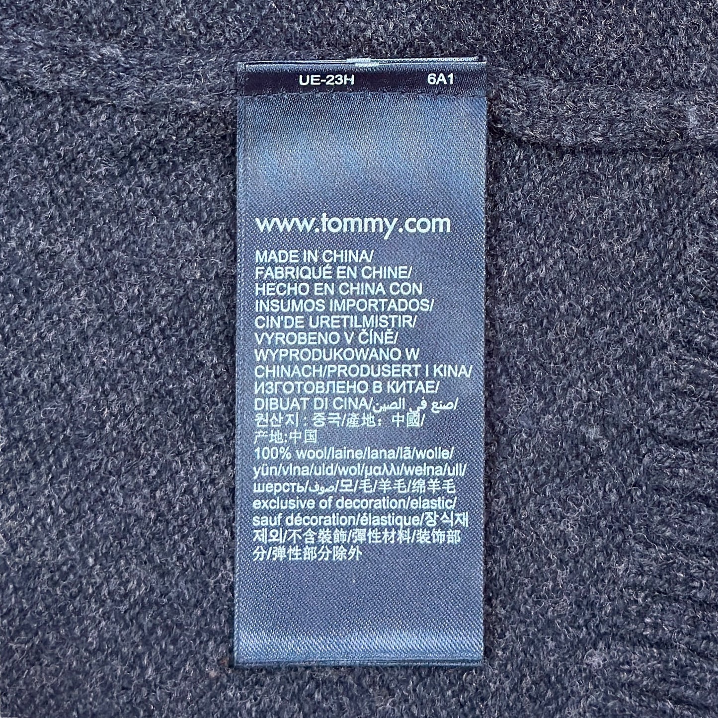 Pulover Tommy Hilfiger Femei 100% Lână - M