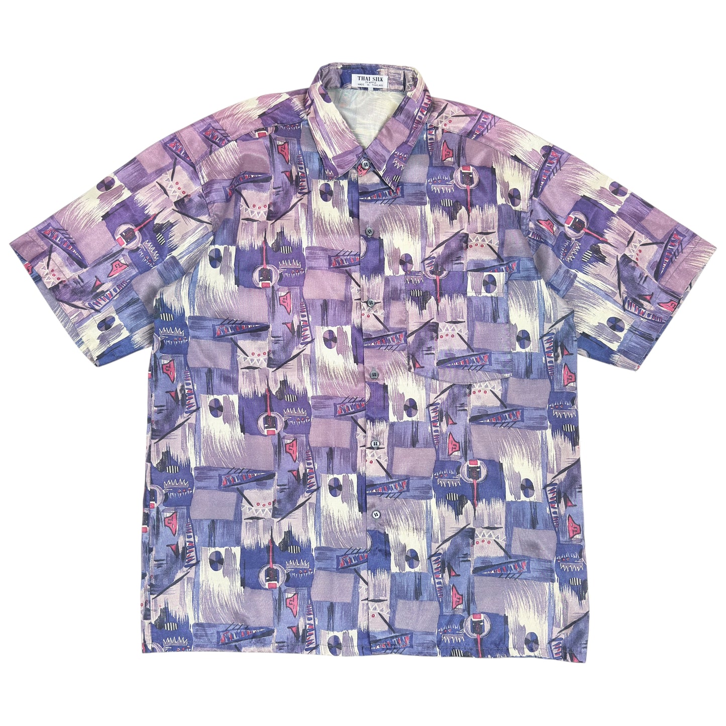 Cămașă Thaisilk Vintage 100% Mătase - XL