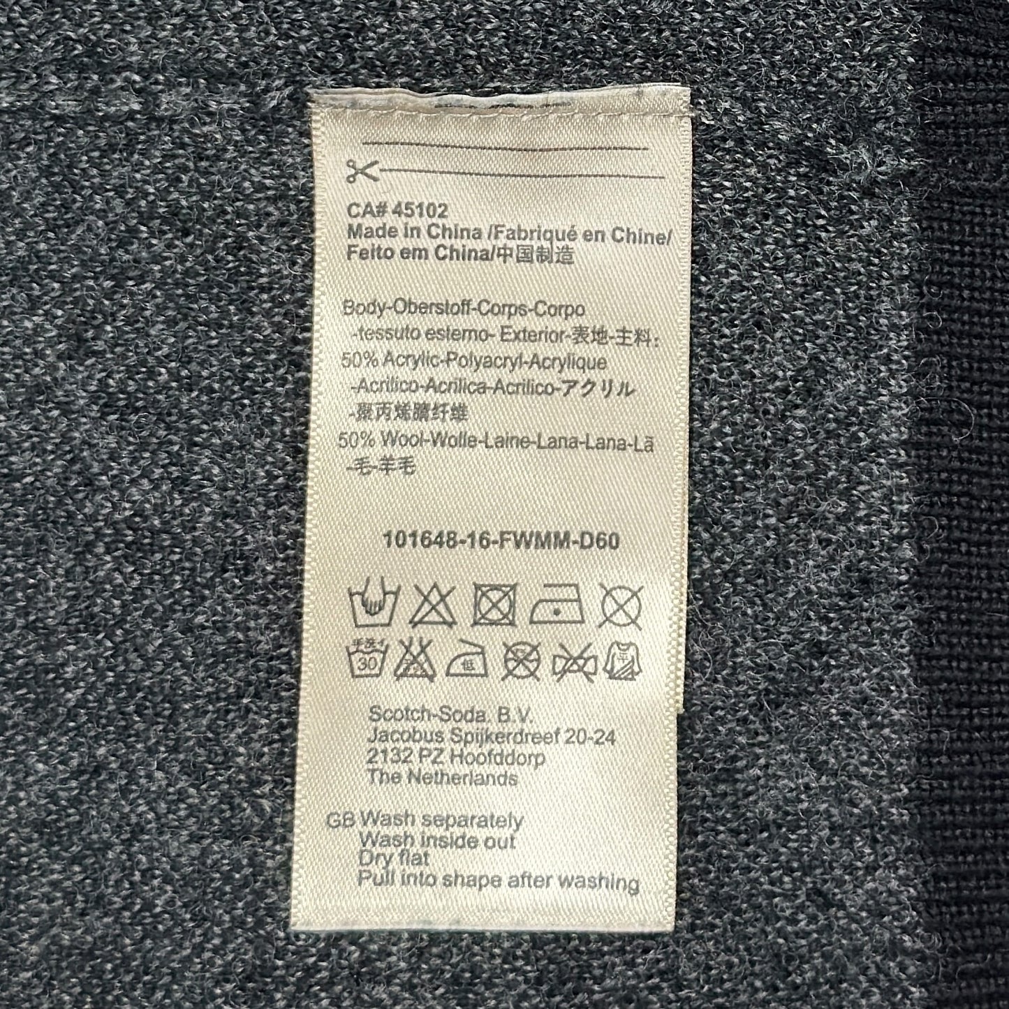 Pulover Scotch&Soda 50% Lână - M