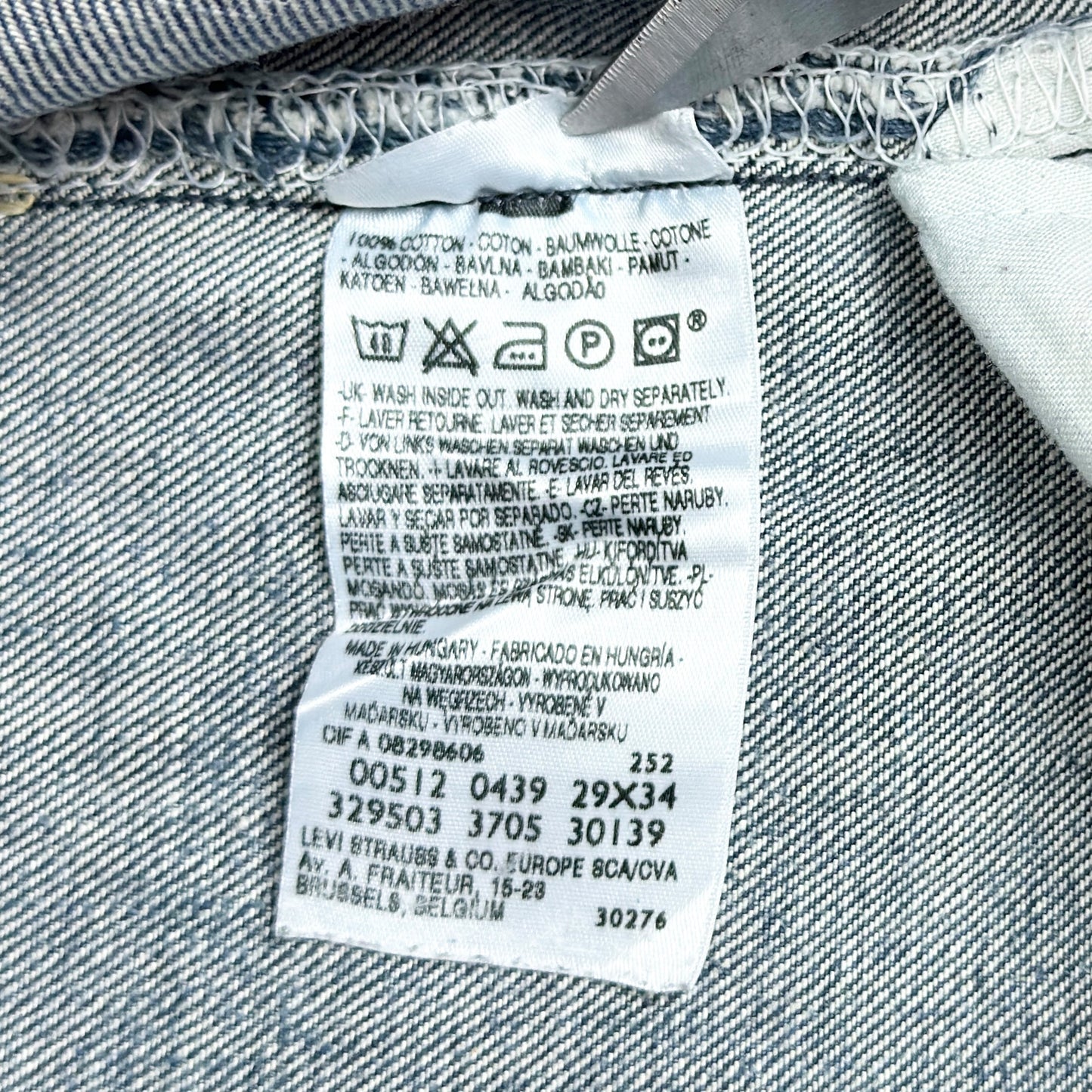 Blugi Levi's 512 - W29/L34