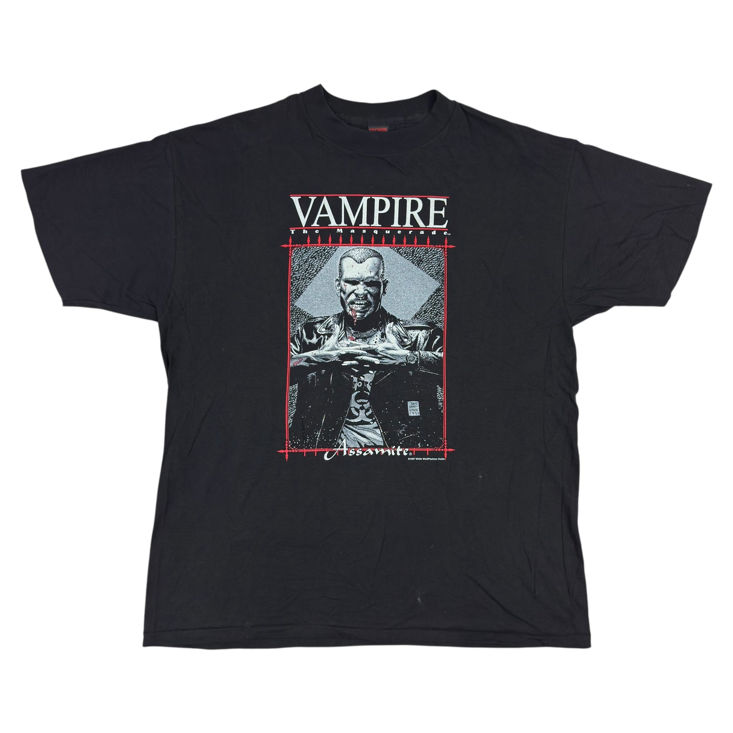 Tricou Vampire The Masquerade Single Stitch Vintage Din Anul 1997 - XL