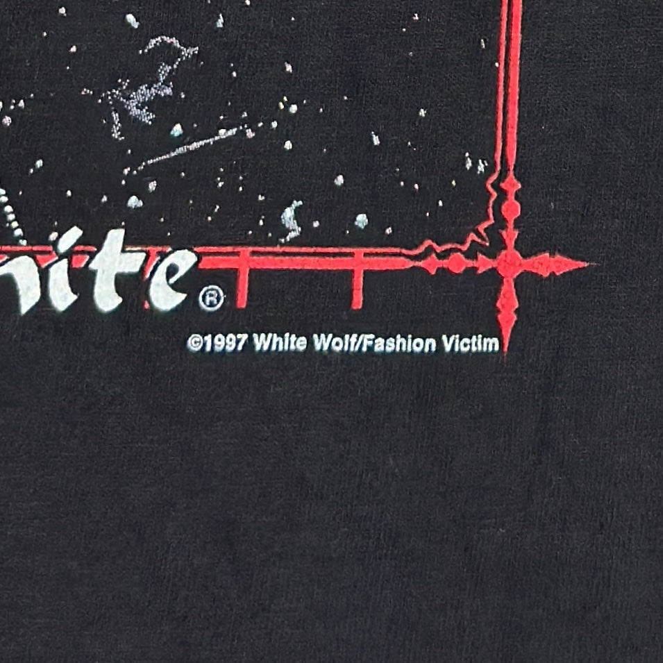 Tricou Vampire The Masquerade Single Stitch Vintage Din Anul 1997 - XL