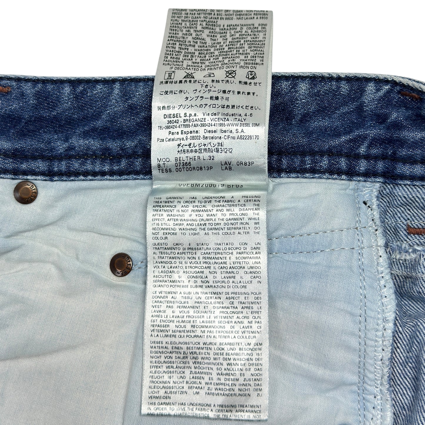 Blugi Diesel - W32/L32