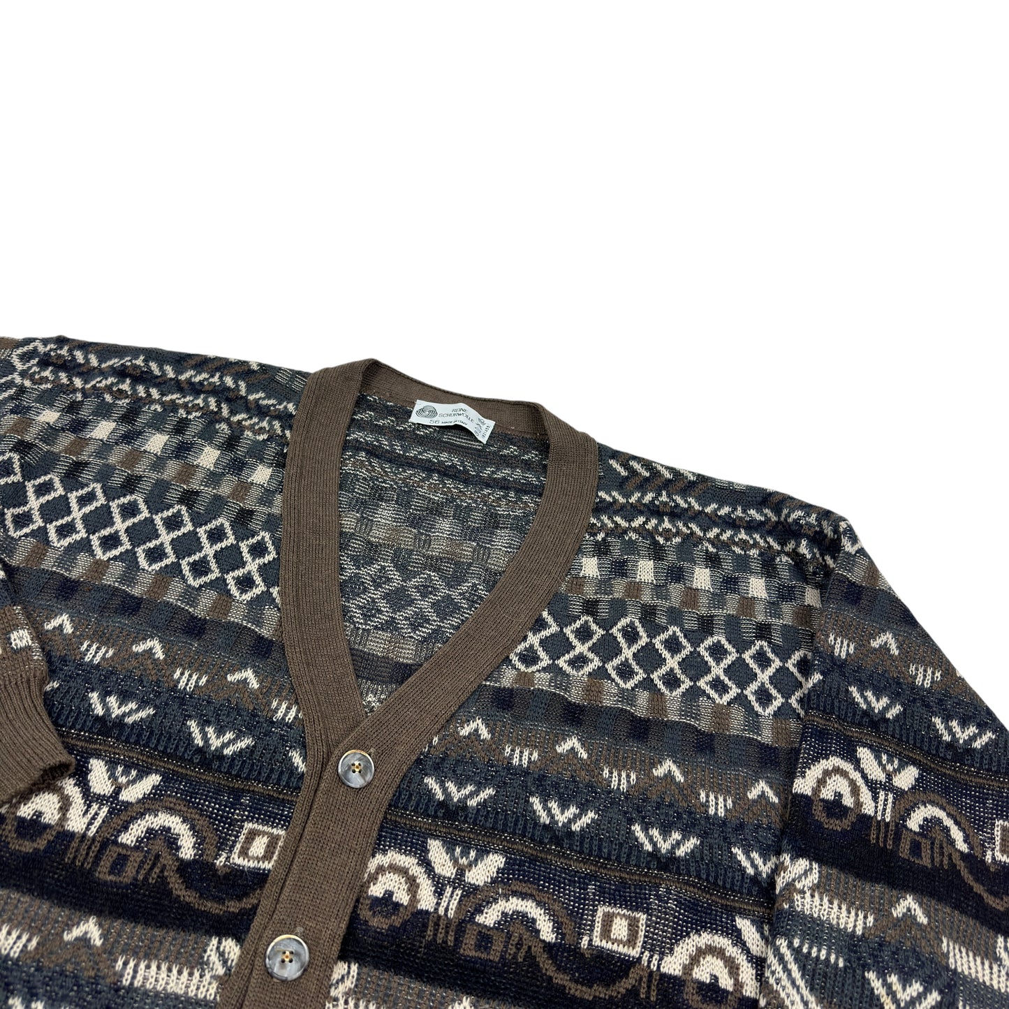 Cardigan Vintage 100% Lână - XL