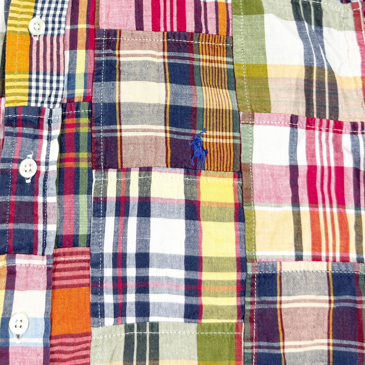 Cămașă Patchwork Ralph Lauren Vintage - L
