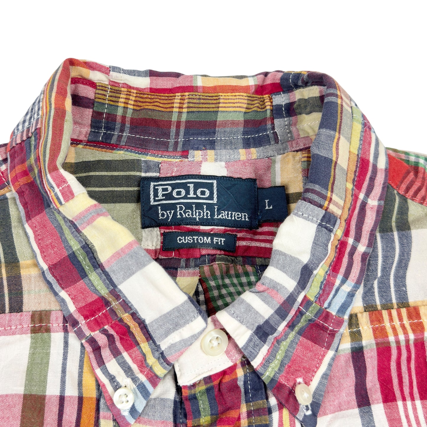 Cămașă Patchwork Ralph Lauren Vintage - L