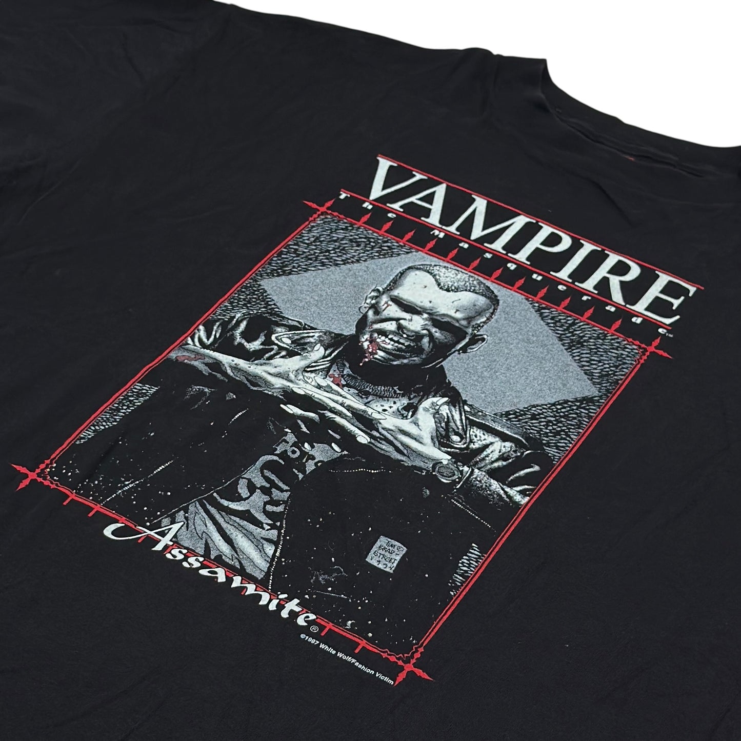 Tricou Vampire The Masquerade Single Stitch Vintage Din Anul 1997 - XL