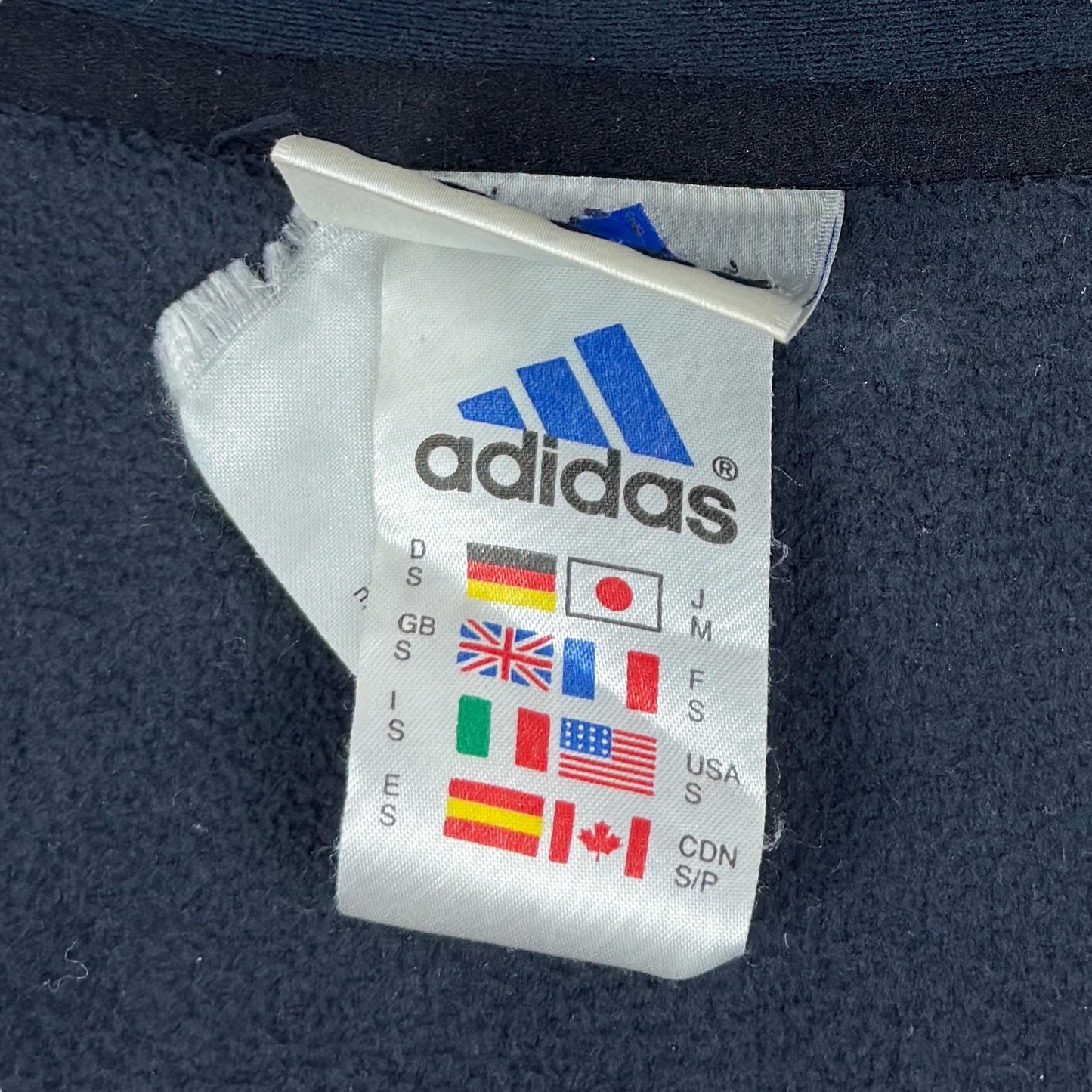 Jachetă Polar Adidas Vintage - S