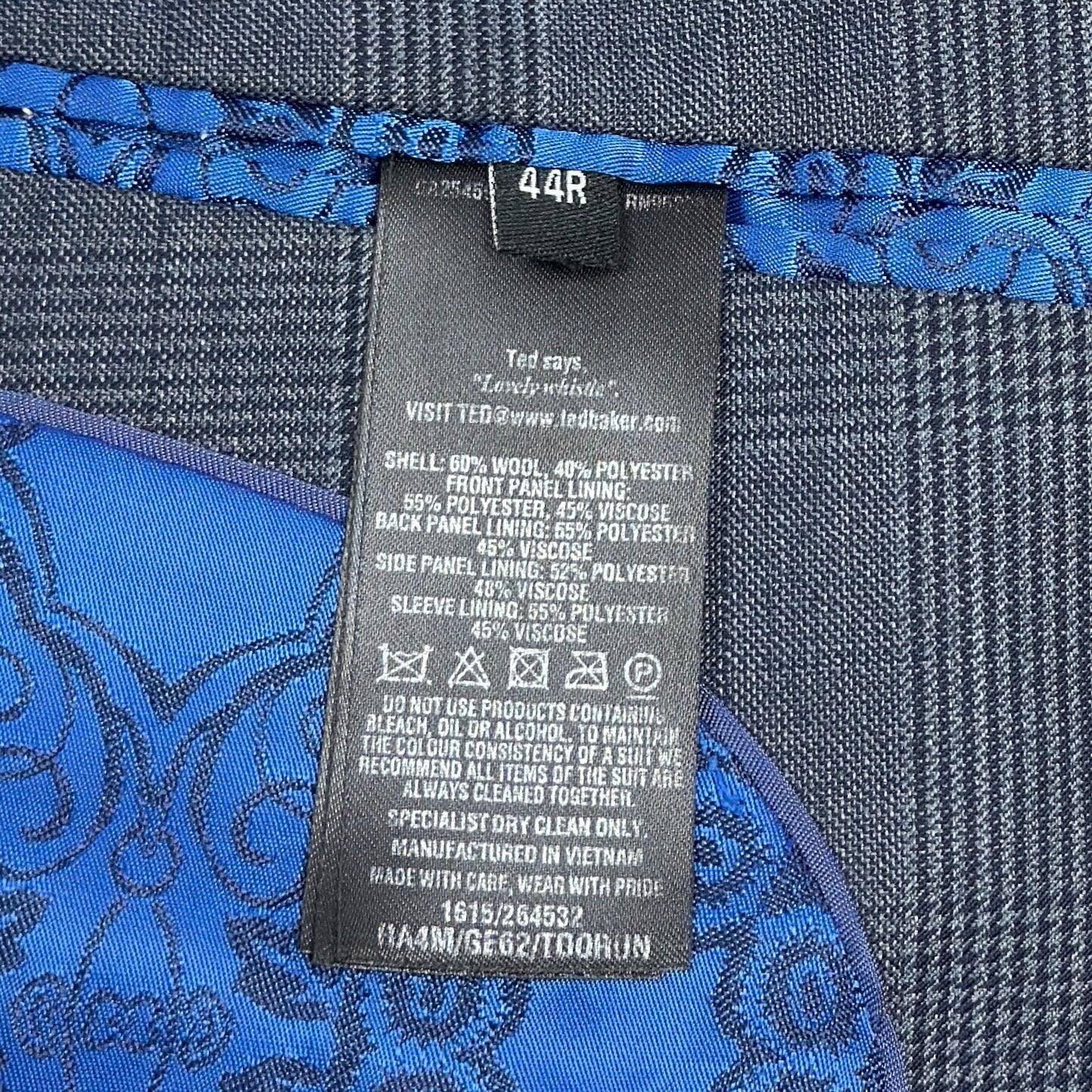 Sacou Ted Baker 60% Lână - XL