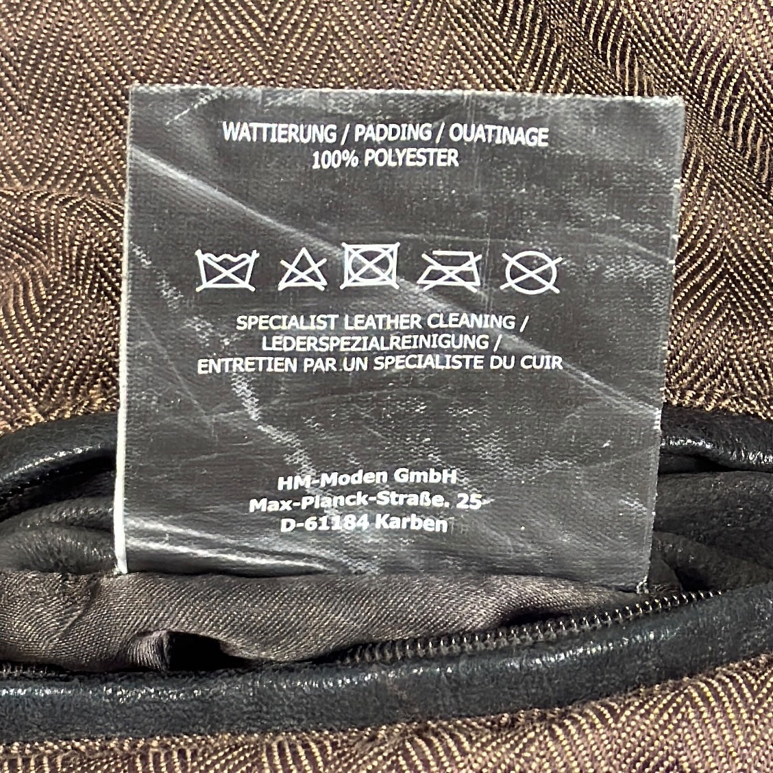 Jachetă HM Since 1976 100% Piele - XXL