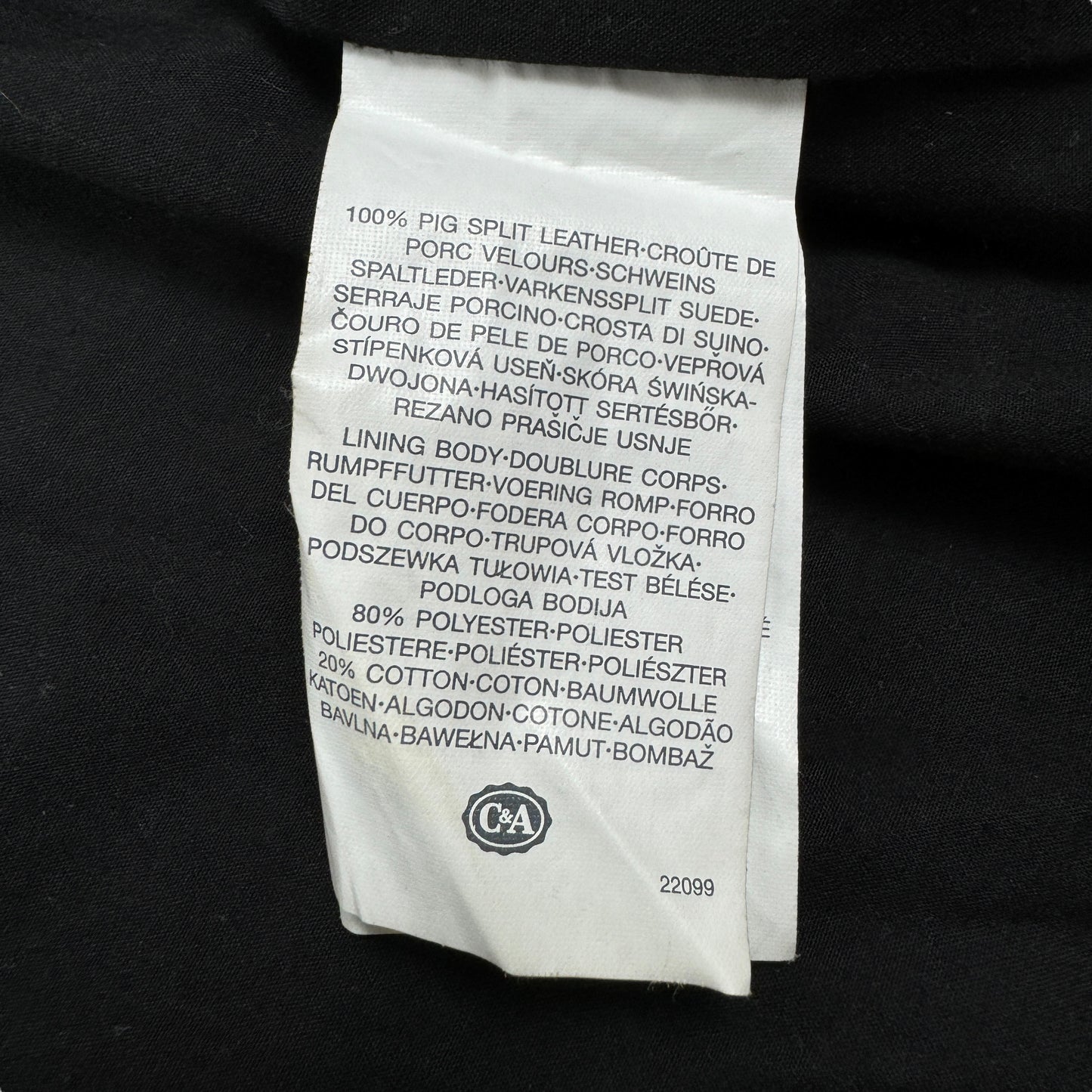 Jachetă CLOCKHOUSE 100% Piele - XXL