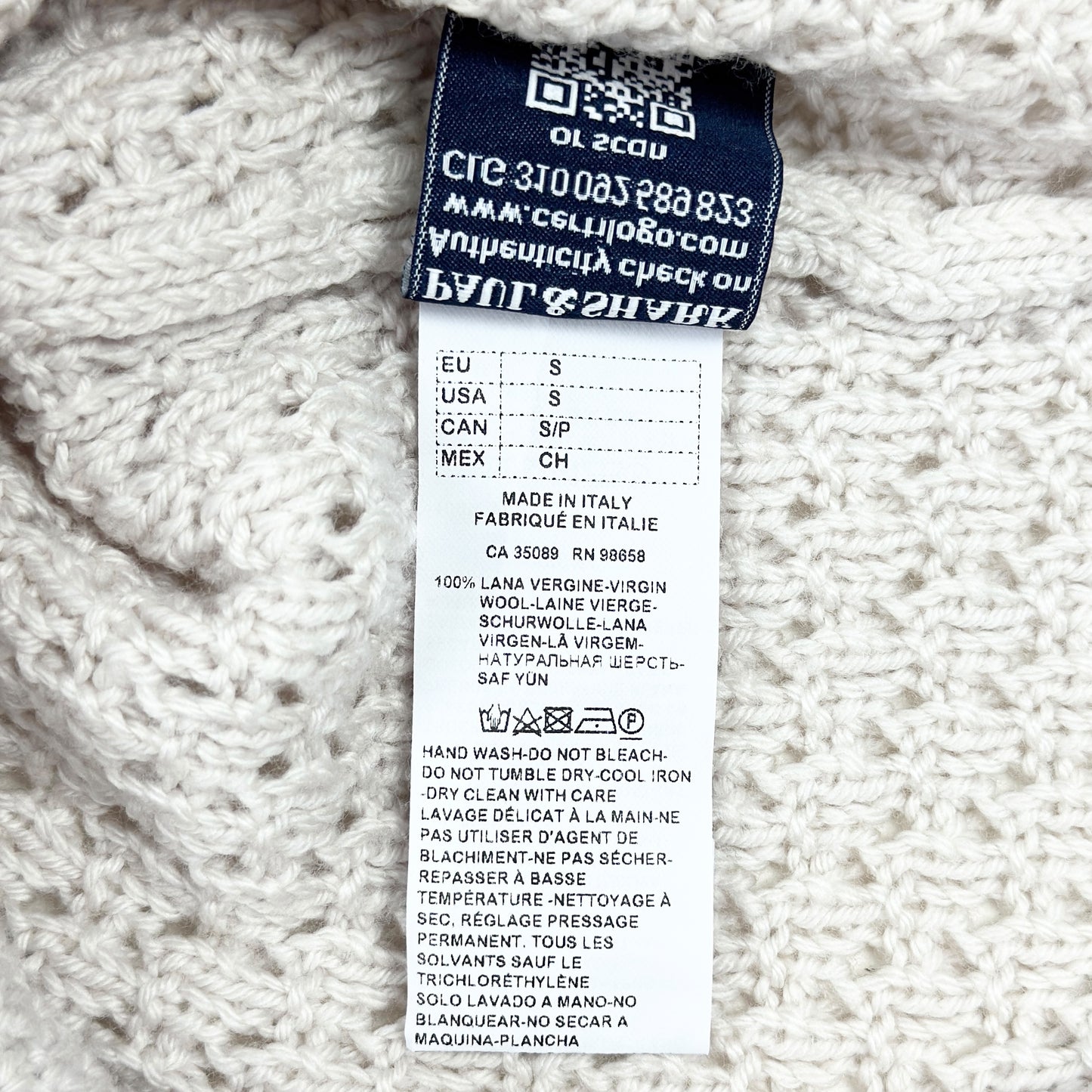 Rochie Paul&Shark Femei 100% Lână - S