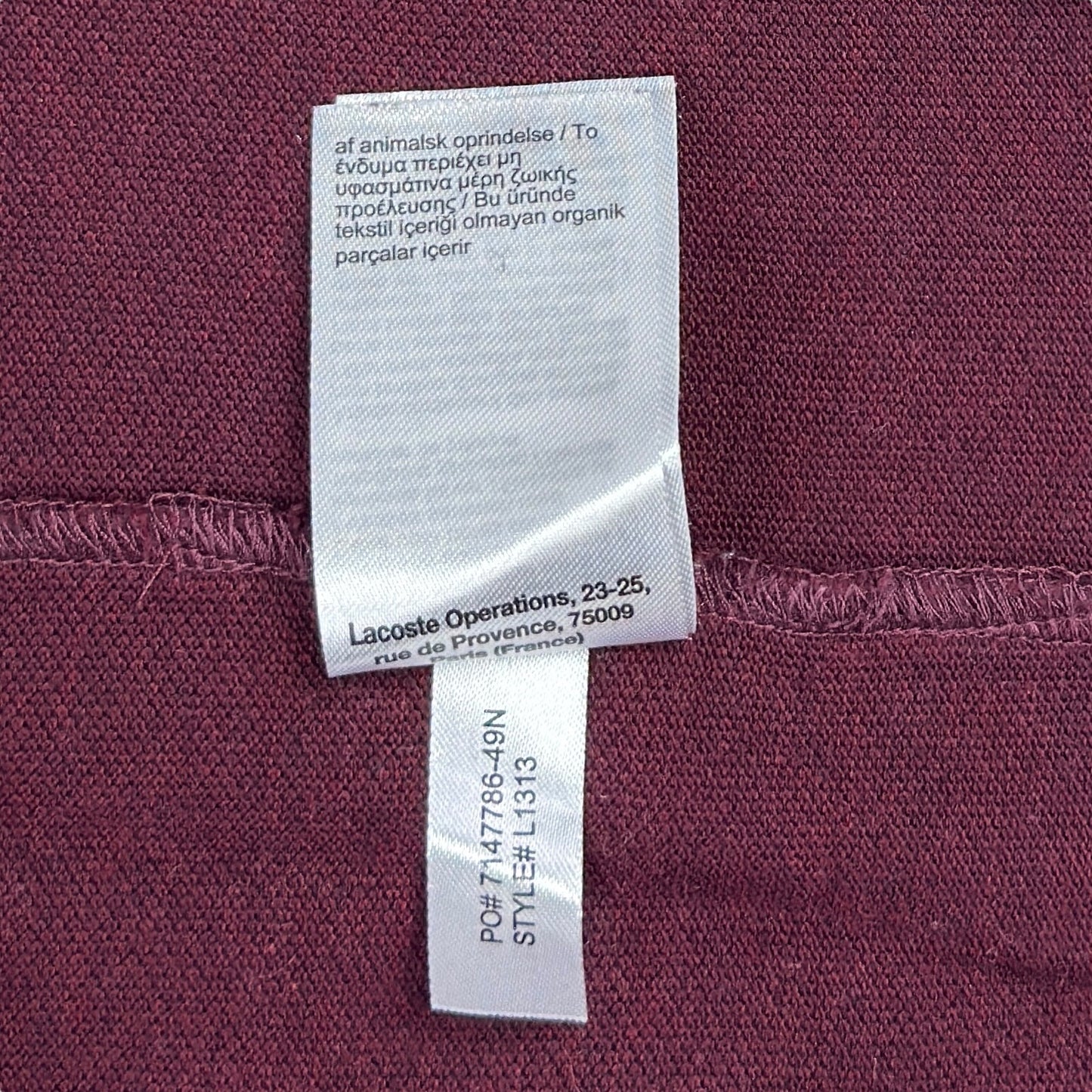 Bluză Polo Lacoste - XXXL