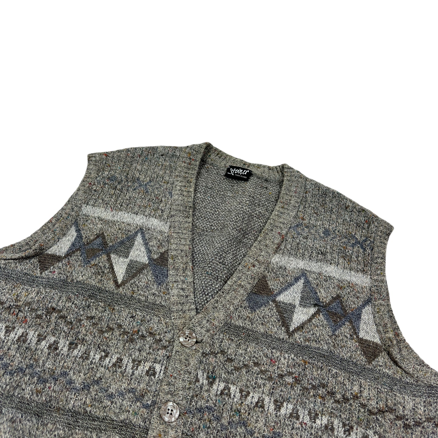 Vestă Steiner Vintage 40% Lână - L