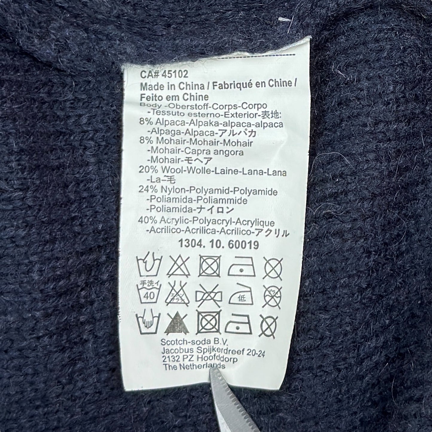 Pulover Scotch&Soda Lână Alpaca Mohair - S