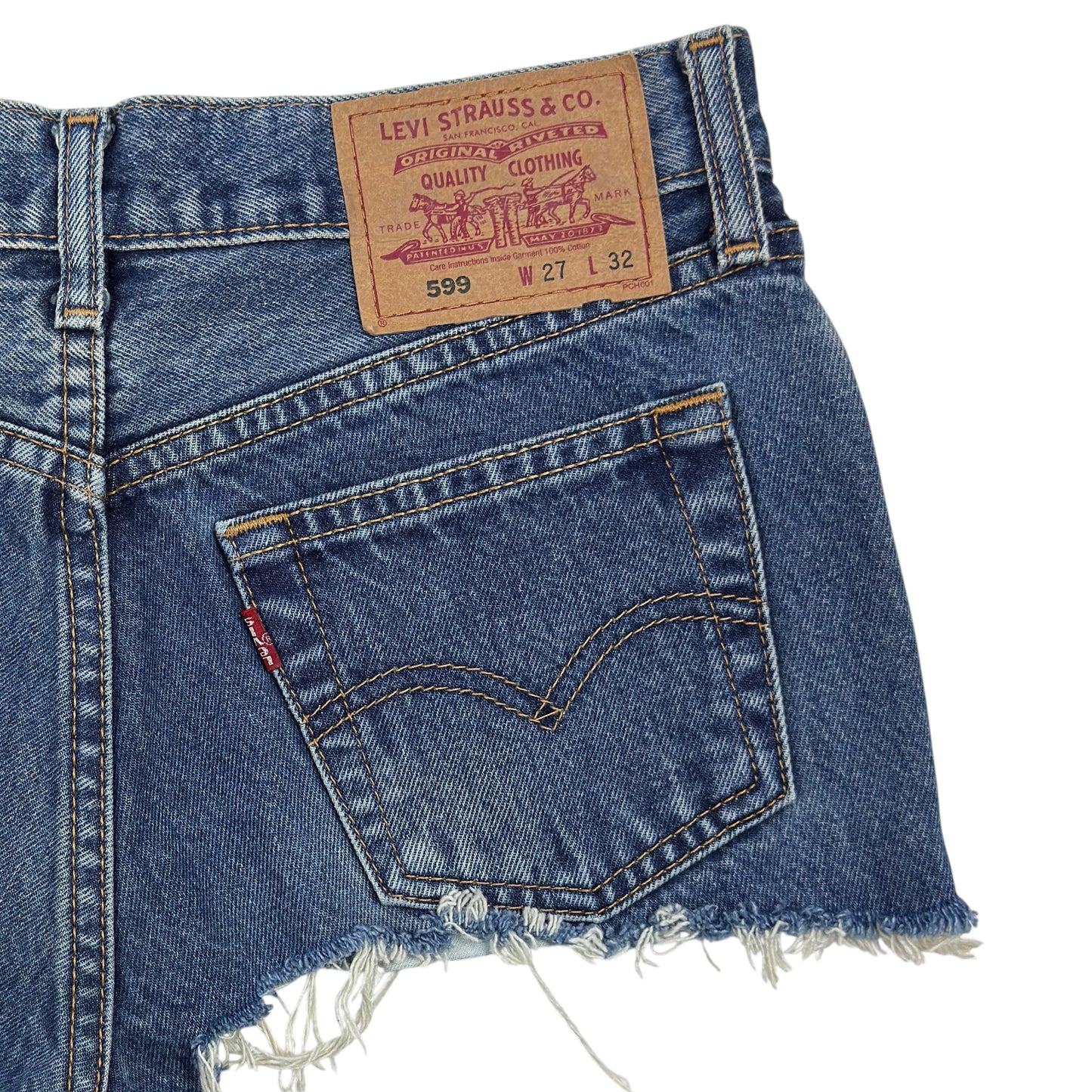 Blugi Scurți Levi's 599 Femei - W27